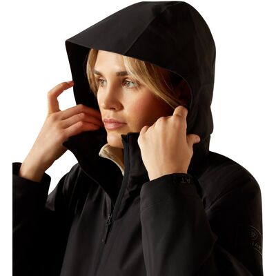 Wasserdichte Reitjacke Damen Ariat Outer Banks Noir S Wasserdichte Reitjacke Damen Ariat Outer Banks Noir S