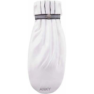 Reitkrawatte mit plissierter Krone ANKY C-Wear Blanc S Reitkrawatte mit plissierter Krone ANKY C-Wear Blanc S
