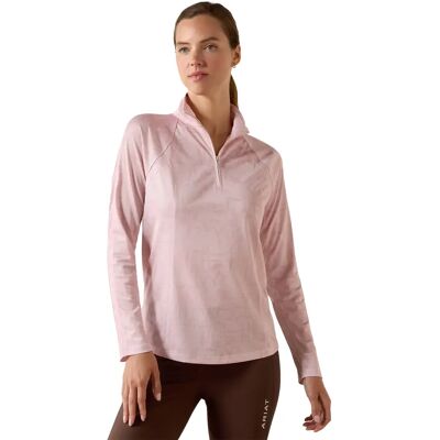 Reittrikot 1/4 Reißverschluss, Damen Ariat Sunstopper 3.0 Rose S Reittrikot 1/4 Reißverschluss, Damen Ariat Sunstopper 3.0 Rose S