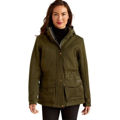 Isolierter Damenparka Ariat Rhodium H2O Vert L Isolierter Damenparka Ariat Rhodium H2O Vert L