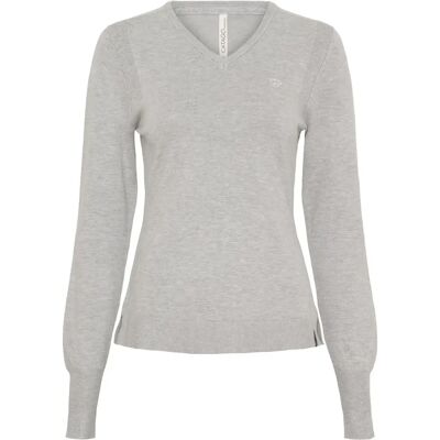 Pullover Damen Catago Teagan Gris M Pullover Damen Catago Teagan Gris M