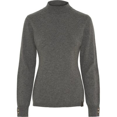 Pullover Damen Catago Ava Mohair Gris L Pullover Damen Catago Ava Mohair Gris L