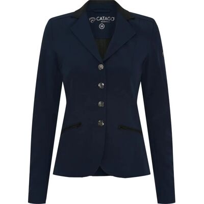 Wettkampfjacke Damen Catago Noble Bleu 34 Wettkampfjacke Damen Catago Noble Bleu 34