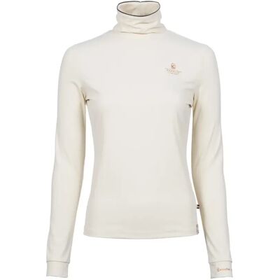 Pullover mit Rollkragen Damen Cavallo Cavallivy Beige 46 Pullover mit Rollkragen Damen Cavallo Cavallivy Beige 46