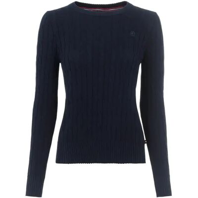 Pullover mit Rundhalsausschnitt Damen Cavallo Bobbi Bleu 38 Pullover mit Rundhalsausschnitt Damen Cavallo Bobbi Bleu 38