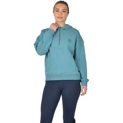Fleece mit Kapuze Damen Dublin Bleu L Fleece mit Kapuze Damen Dublin Bleu L