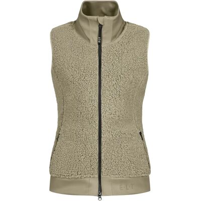Damen fleece-Weste für Reiten ELT Rotterdam Beige 2XS Damen fleece-Weste für Reiten ELT Rotterdam Beige 2XS