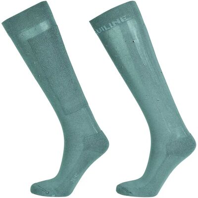 Reitsocken Damen Equiline Gloryg Vert 35/38 Reitsocken Damen Equiline Gloryg Vert 35/38