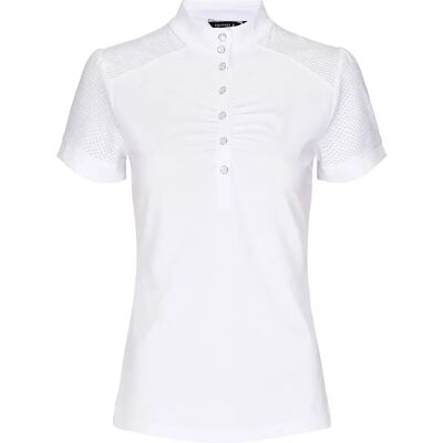 Reitturnier-Hemd Damen Equipage Hazel Blanc XL Reitturnier-Hemd Damen Equipage Hazel Blanc XL