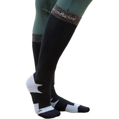 Reitsocken Damen Flags&Cup Stella Bleu 39/41 Reitsocken Damen Flags&Cup Stella Bleu 39/41