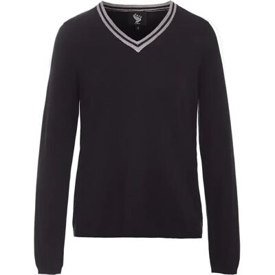 Pullover Frau Gaze Janama Bleu XS Pullover Frau Gaze Janama Bleu XS