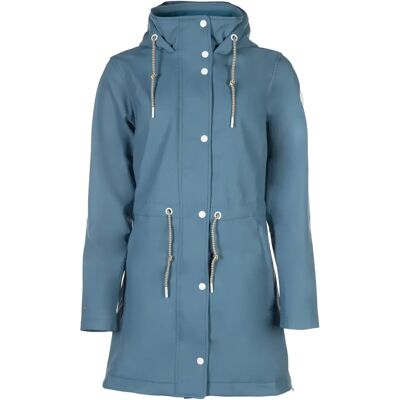 Wasserdichte Reitjacke mit Kapuze, Damen HKM Ohio Bleu S Wasserdichte Reitjacke mit Kapuze, Damen HKM Ohio Bleu S