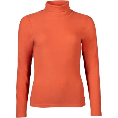 Pullover mit Rollkragen Damen HKM Eva Orange 2XL Pullover mit Rollkragen Damen HKM Eva Orange 2XL