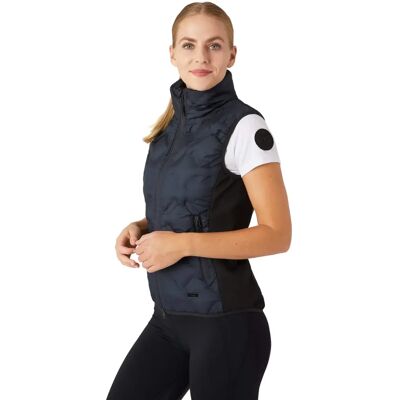 Ärmellose Reitweste Frau Horze Shelly Bleu 34 Ärmellose Reitweste Frau Horze Shelly Bleu 34