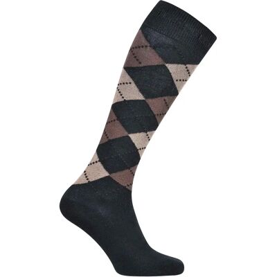 Reitsocken Damen HV Polo Argyle Noir 31/34 Reitsocken Damen HV Polo Argyle Noir 31/34