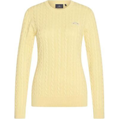 Pullover Frau HV Polo Deanne Jaune XS Pullover Frau HV Polo Deanne Jaune XS