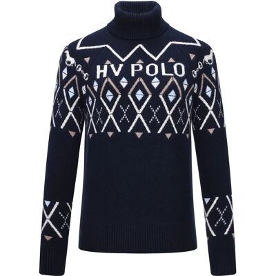 Rollkragenpullover Damen HV Polo Dorian Bleu M Rollkragenpullover Damen HV Polo Dorian Bleu M