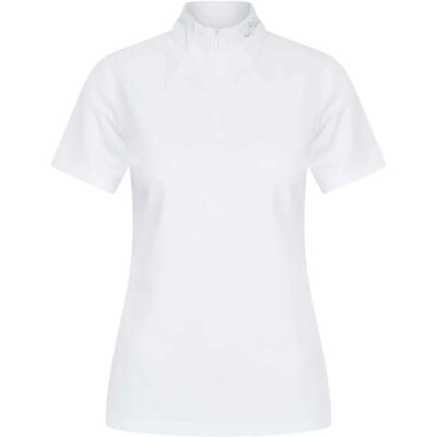 Reitpolo Damen HV Polo Lalu Blanc M Reitpolo Damen HV Polo Lalu Blanc M