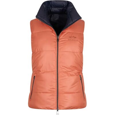Ärmellose Wende-Daunenjacke, Damen HV Polo Claire Orange XS Ärmellose Wende-Daunenjacke, Damen HV Polo Claire Orange XS