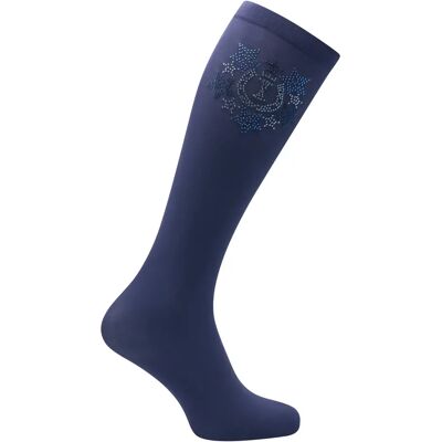 Reitsocken Damen Imperial Riding Glitzy Bleu 35/38 Reitsocken Damen Imperial Riding Glitzy Bleu 35/38