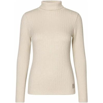 Kingsland Weiß Antik Gestrickter Rollkragenpullover Damen - Produktart Kingsland Weiß Antik Gestrickter Rollkragenpullover Damen - Produktart