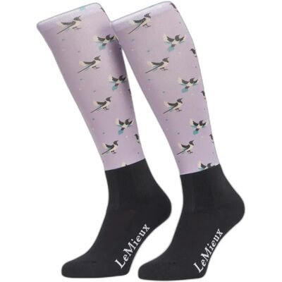 Reitsocken LeMieux Footsie Violet 36/40 Reitsocken LeMieux Footsie Violet 36/40
