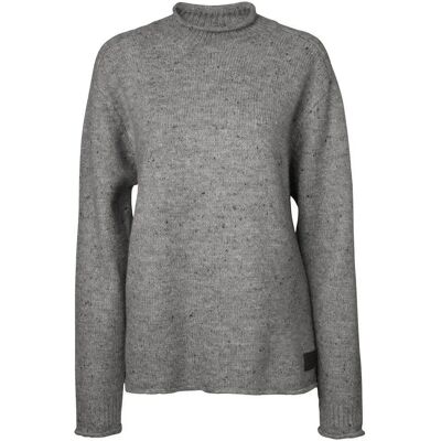 Pullover mit Rundhalsausschnitt Frau Mountain Horse Gris 2XL Pullover mit Rundhalsausschnitt Frau Mountain Horse Gris 2XL