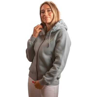 Kapuzenjacke Pénélope Fluore Vert XS Kapuzenjacke Pénélope Fluore Vert XS