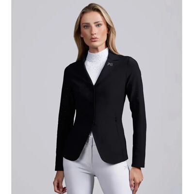 Wettkampfjacke Damen Premier Equine Cristalli Noir 40 Wettkampfjacke Damen Premier Equine Cristalli Noir 40