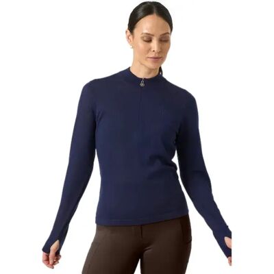 Pullover 1/2 Reißverschluss Damen PS of Sweden Erin Equimerino Bleu L Pullover 1/2 Reißverschluss Damen PS of Sweden Erin Equimerino Bleu L