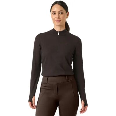 Pullover 1/2 Reißverschluss Damen PS of Sweden Erin Equimerino Noir M Pullover 1/2 Reißverschluss Damen PS of Sweden Erin Equimerino Noir M
