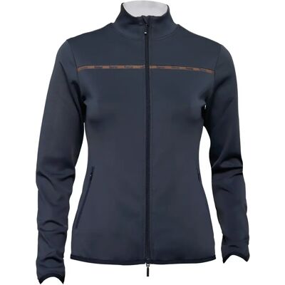 Damen Softshell Freizeitjacke mit durchgehendem Reißverschluss für Reiten Tattini Sila Bleu XL Damen Softshell Freizeitjacke mit durchgehendem Reißverschluss für Reiten Tattini Sila Bleu XL