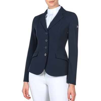 Reitturnierjacke Damen Equiline Miriamk Blau 46 IT Reitturnierjacke Damen Equiline Miriamk Blau 46 IT