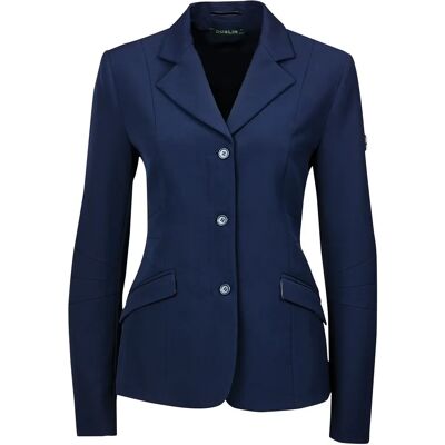 Maßgeschneiderte Reitturnierjacke Damen Dublin Casey Blau 2XL Maßgeschneiderte Reitturnierjacke Damen Dublin Casey Blau 2XL