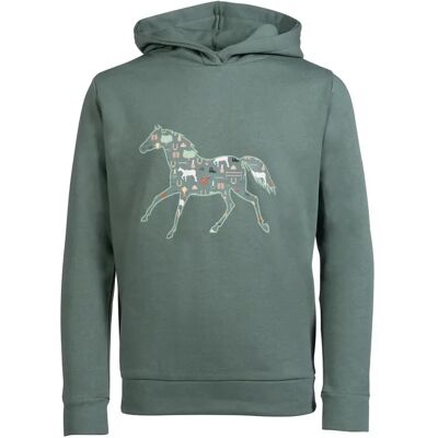 Kinder Kapuzenpullover HKM Judy Vert 9/10 ans Kinder Kapuzenpullover HKM Judy Vert 9/10 ans