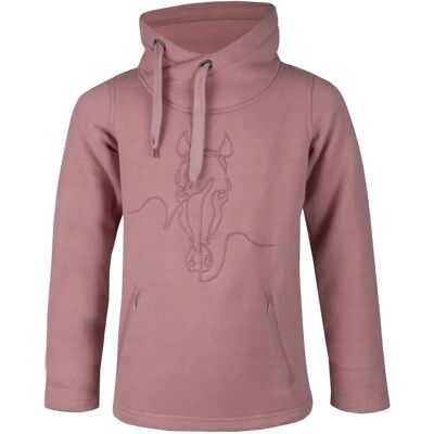 Sweatshirt Reiten Mädchen Red Horse Cozy Rose 16 ans Sweatshirt Reiten Mädchen Red Horse Cozy Rose 16 ans