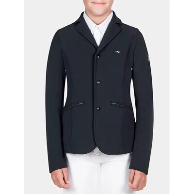 Reitturnierjacke Kind Equiline Blau 8/9 Jahre alt Reitturnierjacke Kind Equiline Blau 8/9 Jahre alt