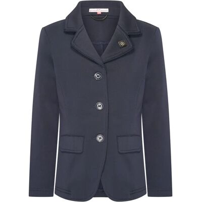 Turnierreitjacke Mädchen Imperial Riding Basic Blau 10 Jahre Turnierreitjacke Mädchen Imperial Riding Basic Blau 10 Jahre