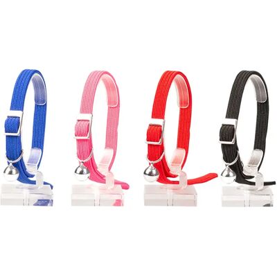 Katzenhalsband uni stretch Duvoplus Multicolore 30x1x0,5 cm Katzenhalsband uni stretch Duvoplus Multicolore 30x1x0,5 cm