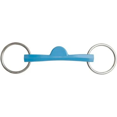 2-Ring Gebiss Metalab Flexi Bleu 125 mm 2-Ring Gebiss Metalab Flexi Bleu 125 mm