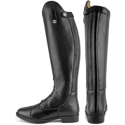 Reitstiefel mit Schnürung/Reißverschluss Derby Noir 36 Reitstiefel mit Schnürung/Reißverschluss Derby Noir 36