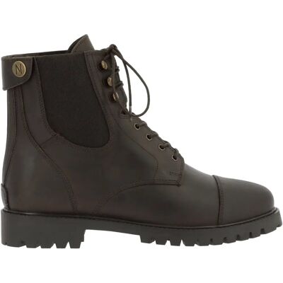 Schnürstiefeletten mit Reißverschluss Norton Vauvert Marron 45 Schnürstiefeletten mit Reißverschluss Norton Vauvert Marron 45