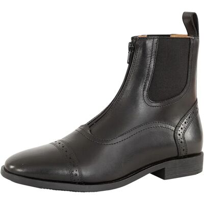 Reitstiefel aus Leder mit Reißverschluss Premiere Jodhpur Pasadena Noir 35 Reitstiefel aus Leder mit Reißverschluss Premiere Jodhpur Pasadena Noir 35