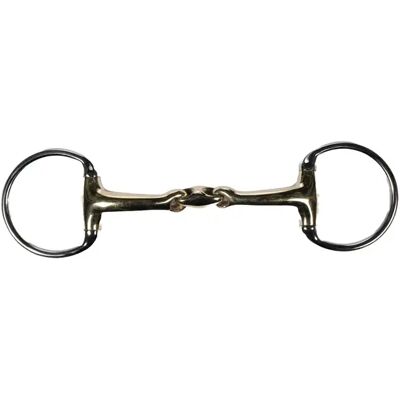 Olivenkopftrense HKM Pro Balance Argenté 65x135 mm Large Olivenkopftrense HKM Pro Balance Argenté 65x135 mm Large