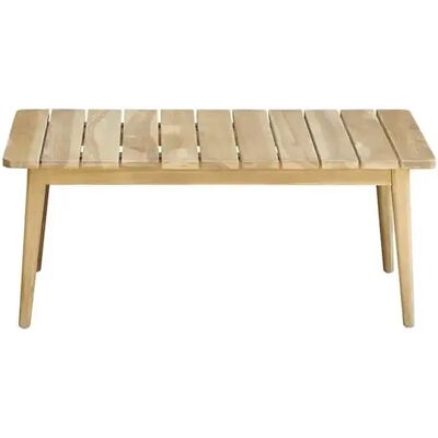 Niedriger Tisch Wilsa Garden Manille Beige 90x50x37 cm Niedriger Tisch Wilsa Garden Manille Beige 90x50x37 cm