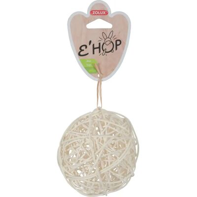 Zolux Ehop Spielball Rattan Licht - Kleintiertalleinrichtung Zolux Ehop Spielball Rattan Licht - Kleintiertalleinrichtung