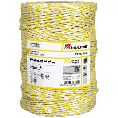 Schnur für Zaun Horizont Ranger R6 Weiß 400 m Schnur für Zaun Horizont Ranger R6 Weiß 400 m