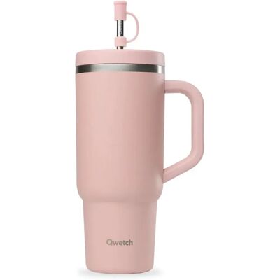 Isothermischer Becher Qwetch Rose 900 ml Isothermischer Becher Qwetch Rose 900 ml
