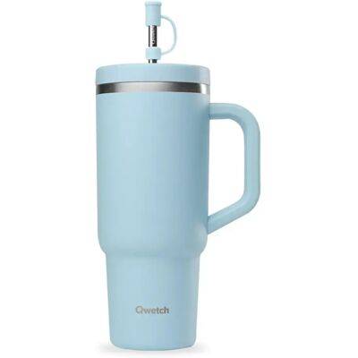 Isothermischer Becher Qwetch Bleu 900 ml Isothermischer Becher Qwetch Bleu 900 ml