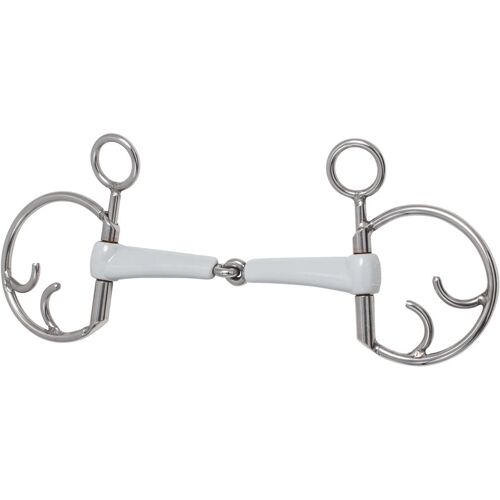 Baucher Gebiss Beris medium Argenté 145 mm